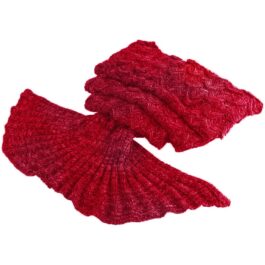 Rote Meerjungfrau-Decke