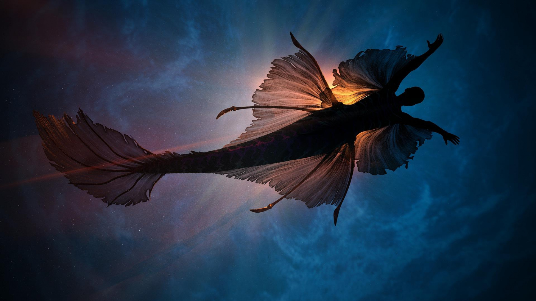 Meerjungfrau griechischer Fisch
